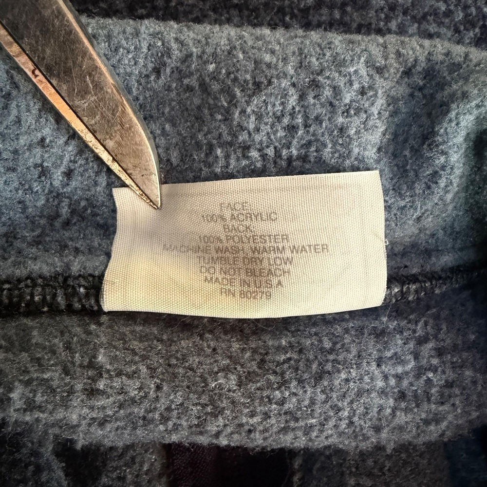 Vtg Black Mountain Outdoor Horse USA Fleece Vest XL‎ equstrian western cowgirl - Picture 8 of 8